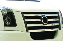 Volkswagen Crafter 2006–2016 Kromirane obloge maske 2006-2011 Carmos - turško nerjaveče jeklo fotografija 7