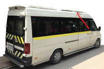 Mercedes Sprinter W901/902/903/904/905 1995–2006 Strešni relingi (za lakiranje, 2 kos) fotografija 1