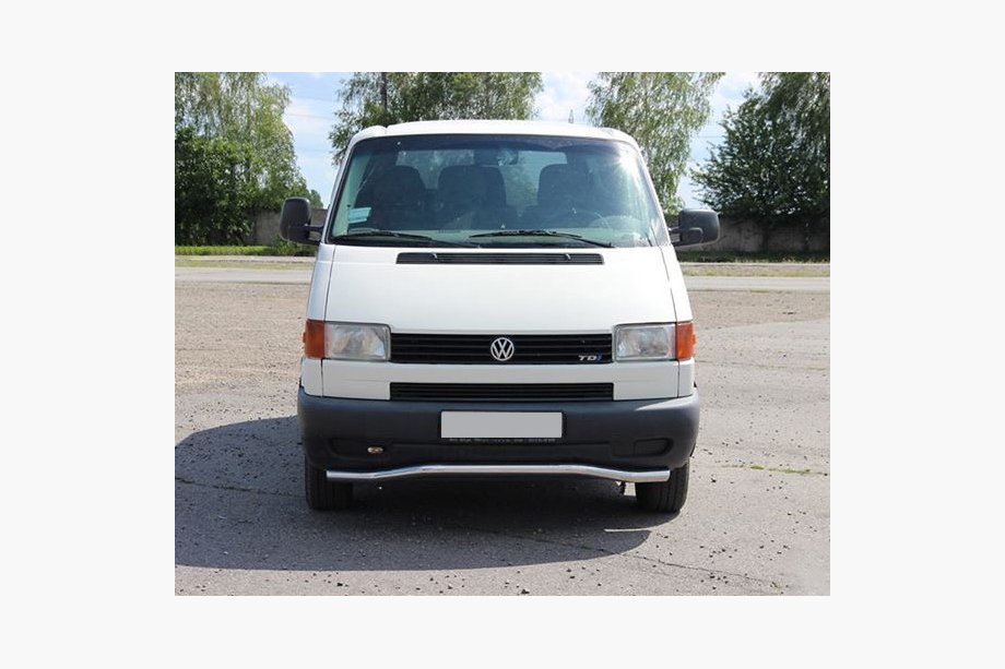 Volkswagen T4 Transporter 1990–2003 Spodnja enojna valovita zaščitna cev ST007 (nerjaveče jeklo) 51 mm Image