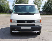 Volkswagen T4 Transporter 1990–2003 Spodnja enojna valovita zaščitna cev ST007 (nerjaveče jeklo) 51 mm fotografija 1