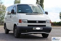 Volkswagen T4 Transporter 1990–2003 Spodnja enojna valovita zaščitna cev ST007 (nerjaveče jeklo) 51 mm fotografija 3