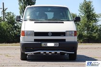 Volkswagen T4 Caravelle/Multivan 1990–2003 Sprednji zaščitni lok z rešetko ST010 (nerjaveče jeklo) fotografija 2