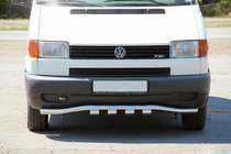 Volkswagen T4 Caravelle/Multivan 1990–2003 Sprednji zaščitni lok z rešetko ST010 (nerjaveče jeklo) fotografija 1