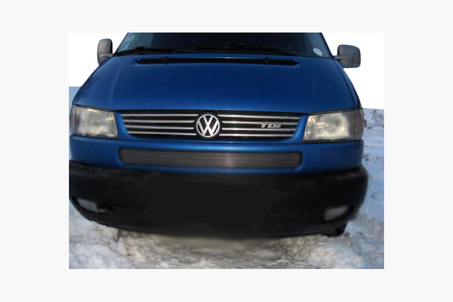 Volkswagen T4 Caravelle/Multivan 1990–2003 Okrasna obloga maske hladilnika (jeklo, Carmos) Image