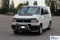 Volkswagen T4 Transporter 1990–2003 Sprednji zaščitni lok (bullbar) WT003 Plus-1 (nerjavno jeklo) fotografija 2