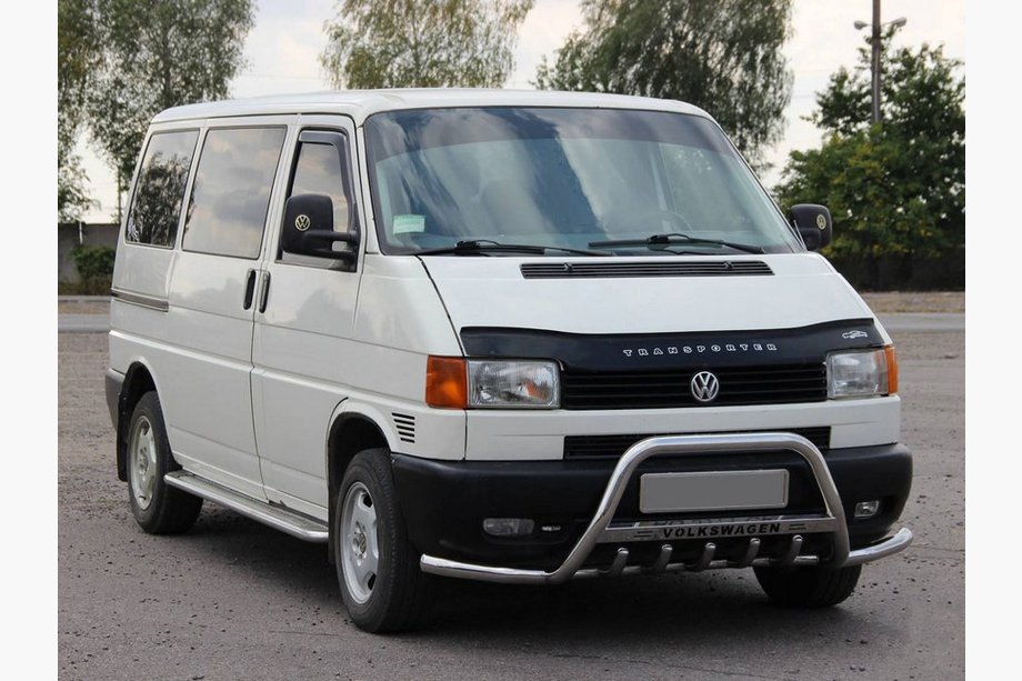 Volkswagen T4 Transporter 1990–2003 Sprednji zaščitni lok (bullbar) WT003 Plus-1 (nerjavno jeklo) Image
