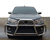 Toyota Hilux 2015– Sprednji zaščitni lok F1-58 (nerjaveče jeklo) fotografija 1