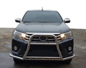 Toyota Hilux 2015– Sprednji zaščitni lok F1-59 (nerjavno jeklo) fotografija 1