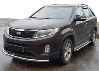 Kia Sorento II XM 2009–2014 Sprednji zaščitni lok ST008 (2013-2015, nerjaveče jeklo) fotografija 1
