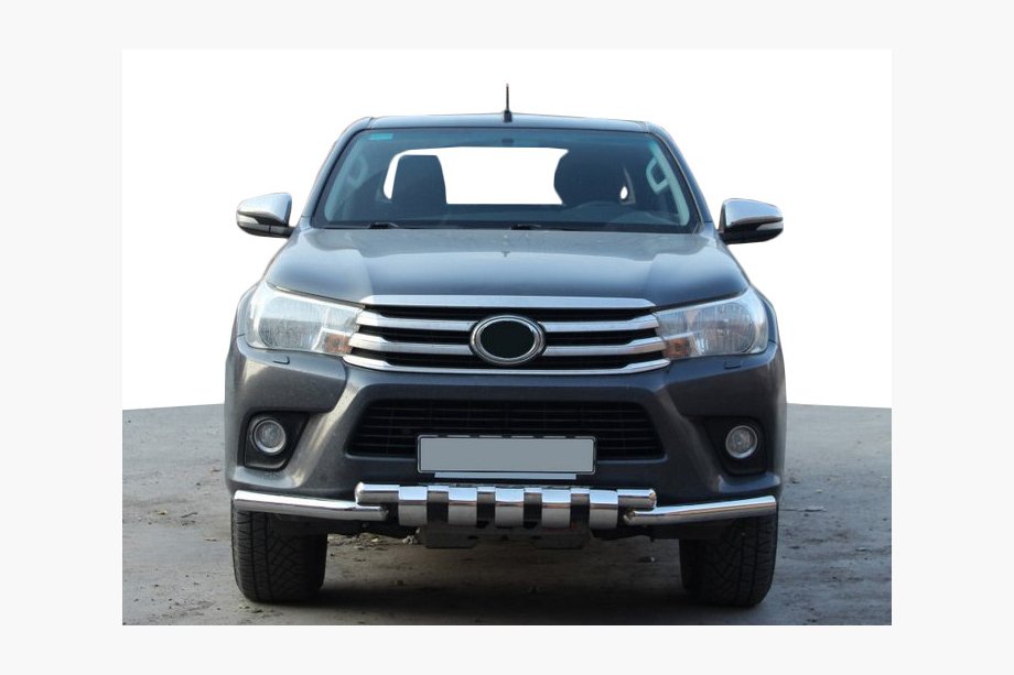 Toyota Hilux 2015– Sprednji zaščitni lok F3-34 (nerjavno jeklo) Image