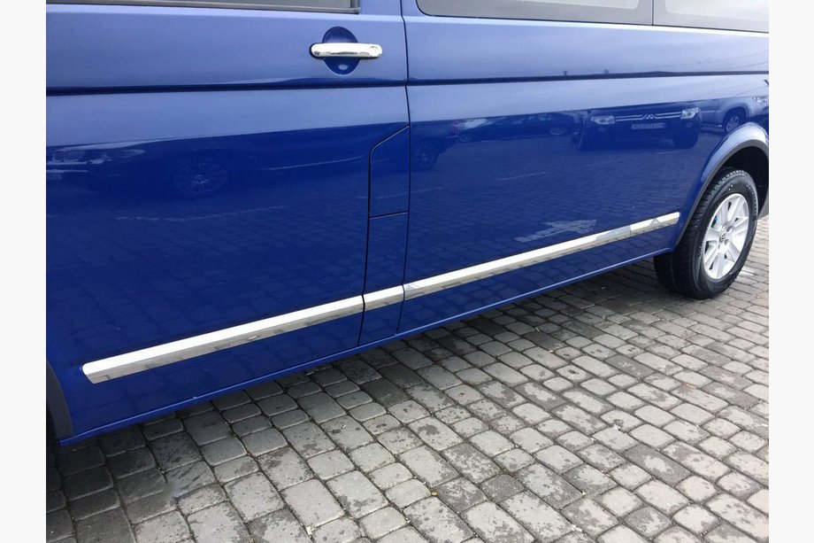 Volkswagen T5 Multivan 2003–2010 Letve za vrata (inox, krom) Image