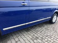 Volkswagen T5 Multivan 2003–2010 Letve za vrata (inox, krom) fotografija 1