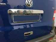 Volkswagen T5 Multivan 2003–2010 Nerjaveča letev nad registrsko tablico za peta vrata Brez napisa, Carmos – turško jeklo fotografija 1