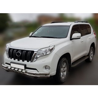 Sprednji zaščitni lok F3-31 (nerjaveče jeklo) Toyota Land Cruiser Prado 150 2009–2023 fotografija 1