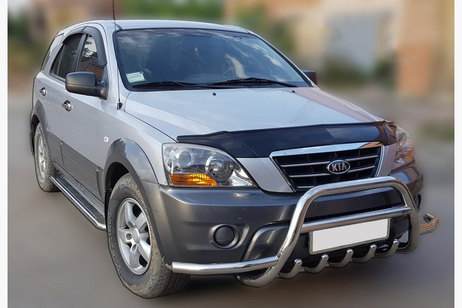 Kia Sorento I BL 2002–2009 Sprednji zaščitni lok (bullbar) WT003-Exclusive (nerjaveče jeklo) Image