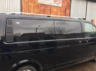 Volkswagen T5 Multivan 2003–2010 Strešne vzdolžne letve CROWN (mat siva) fotografija 4