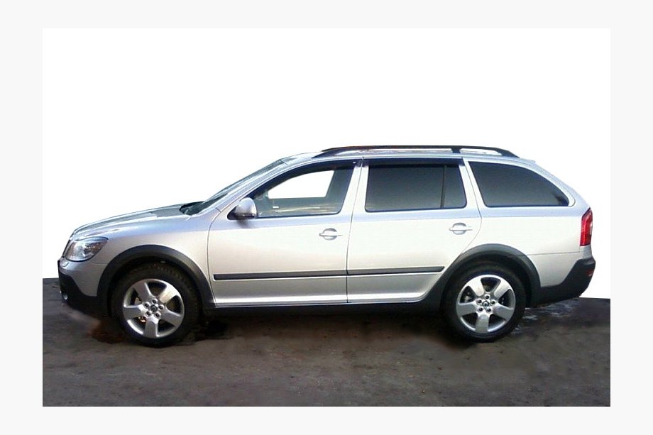 Skoda Octavia II A5 2006–2010 Vetrni deflektorji za okna SW (4 kosi, Cobra) Image