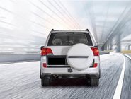 Toyota Land Cruiser 200 2007–2021 Komplet za namestitev rezervnega kolesa fotografija 1