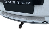 Renault Duster 2008–2017 ZNIŽANO! Carmos zaščitna letev za zadnji odbijač z zavihanim robom (nerjaveče jeklo) fotografija 1