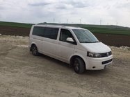 Volkswagen T6 2015–2024 Strešne sani Skyport (bele) fotografija 2