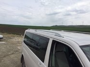 Volkswagen T6 2015–2024 Strešne sani Skyport (bele) fotografija 4