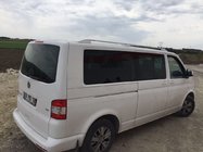 Volkswagen T6 2015–2024 Strešne sani Skyport (bele) fotografija 5