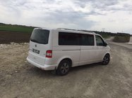 Volkswagen T6 2015–2024 Strešne sani Skyport (bele) fotografija 6