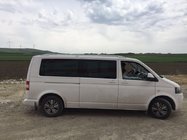 Volkswagen T6 2015–2024 Strešne sani Skyport (bele) fotografija 10