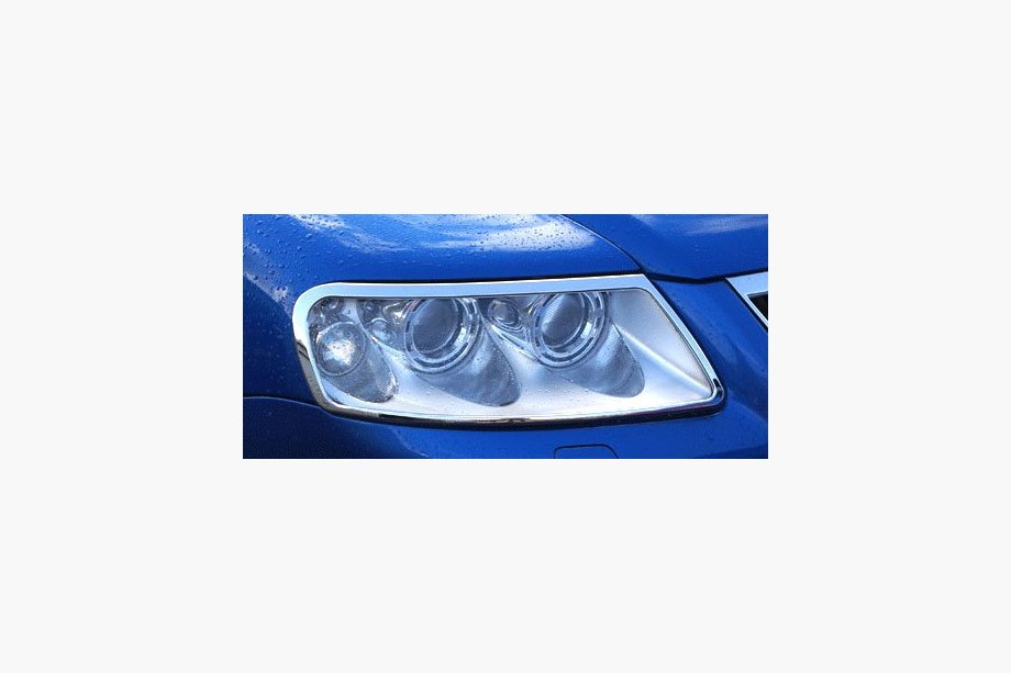 Volkswagen Touareg 2002–2010 Kromirani pokrovi sprednjih žarometov 2003-2008 (2 kosa, plastika) Image