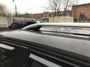 Volkswagen Touareg 2002–2010 Strešne vzdolžne letve Skyport (mat siva) fotografija 7
