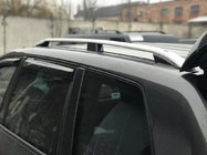 Volkswagen Touareg 2002–2010 Strešne vzdolžne letve Skyport (mat siva) fotografija 3