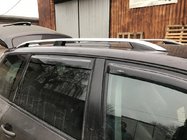 Volkswagen Touareg 2002–2010 Strešne vzdolžne letve Skyport (mat siva) fotografija 4
