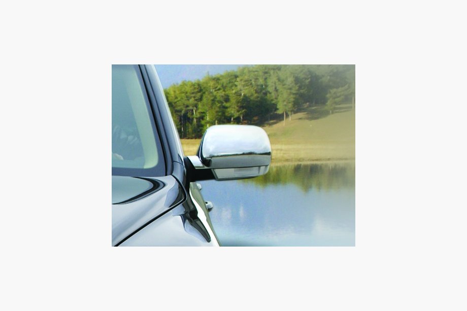 Volkswagen Touareg 2002–2010 Nerjavni pokrovi ogledal 2003-2007 (2 kos) Fotografija 2