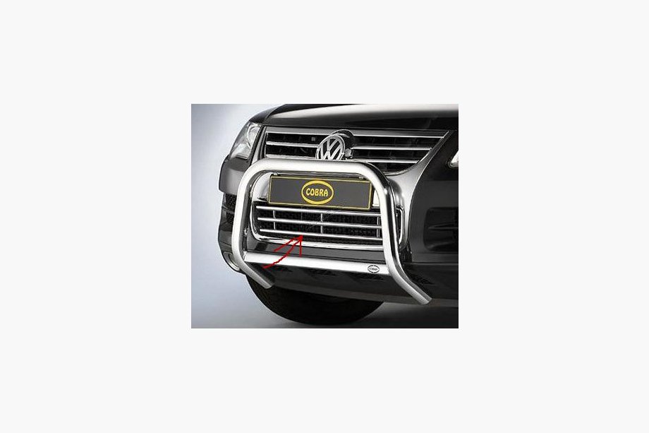 Volkswagen Touareg 2002–2010 Mreža sprednjega odbijača (nerjavno jeklo) 2008-2010 Image