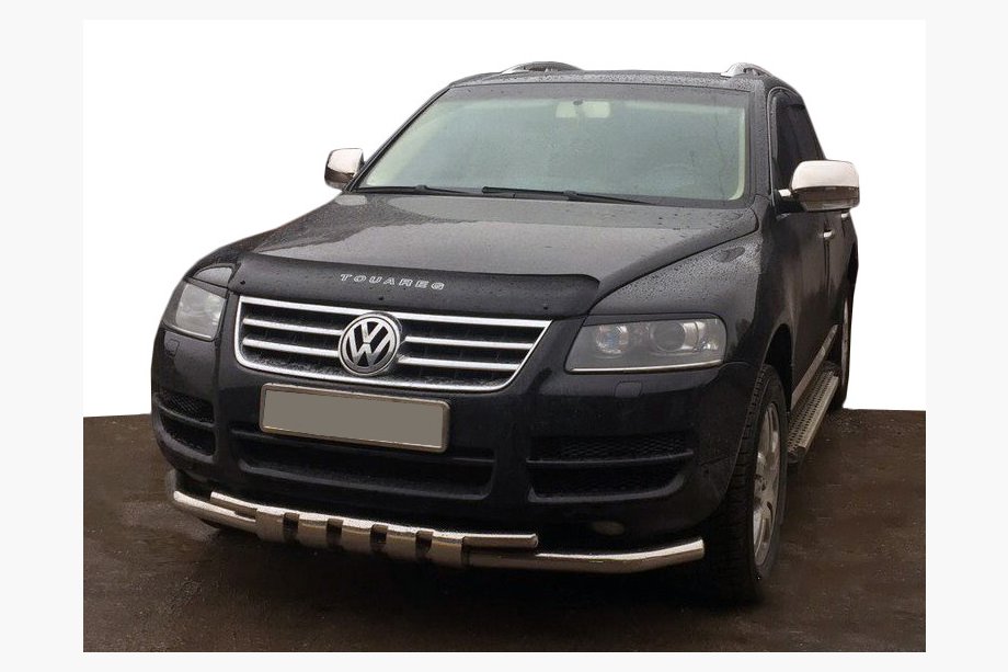 Volkswagen Touareg 2002–2010 Sprednji zaščitni lok ST015 (nerjaveče jeklo) Image