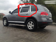 Volkswagen Touareg 2002–2010 Kromirani pokrovi stebričkov vrat (6 kosov, nerjaveče jeklo) fotografija 10