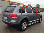 Volkswagen Touareg 2002–2010 Kromirani pokrovi stebričkov vrat (6 kosov, nerjaveče jeklo) fotografija 11