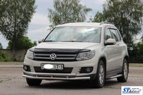 Volkswagen Tiguan 2007–2016 Sprednji zaščitni lok ST016 (nerjaveče jeklo) fotografija 3