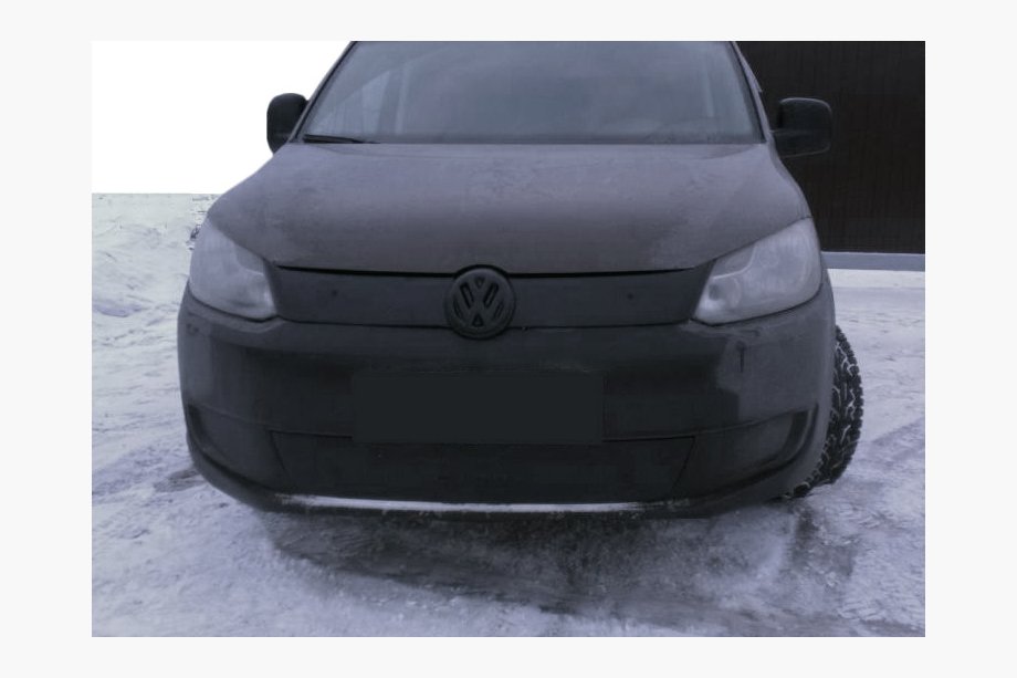 Volkswagen Caddy 2010–2015 Zimska prekrivna maska za mrežo hladilnika (zgornja) Fotografija 3