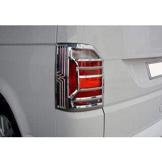 Kromirani okvirji zadnjih luči OmsaLine (2 kosa, ABS krom) Volkswagen T6 2015–2024