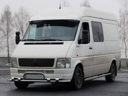 Volkswagen LT 1995–2006 Sprednji zaščitni lok ST020 (nerjavno jeklo) fotografija 1