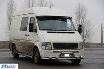 Volkswagen LT 1995–2006 Sprednji zaščitni lok ST020 (nerjavno jeklo) fotografija 3