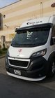 Peugeot Boxer 2006–2025 Vizir na vetrobransko steklo (črn sijaj, 5 mm) fotografija 6