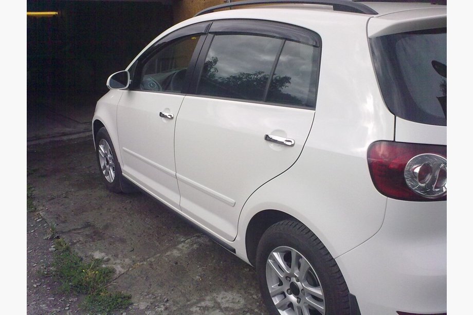Volkswagen Golf Plus 2004–2014 Kromirane obloge kljuk vrat (4 kosi, nerjavno jeklo) OmsaLine - italijansko nerjavno jeklo Fotografija 2