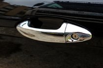Ford Fiesta 2008–2017 Kromirane obloge kljuk vrat (4 kosi, nerjavno jeklo) fotografija 1