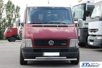 Volkswagen LT 1995–2006 Sprednji zaščitni lok ST014 (nerjavno jeklo) fotografija 2