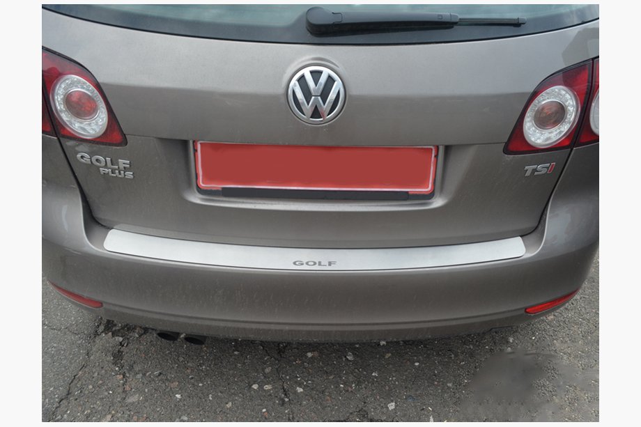 Volkswagen Golf Plus 2004–2014 Zaščitna letev za zadnji odbijač Nataniko (nerjaveče jeklo) Image