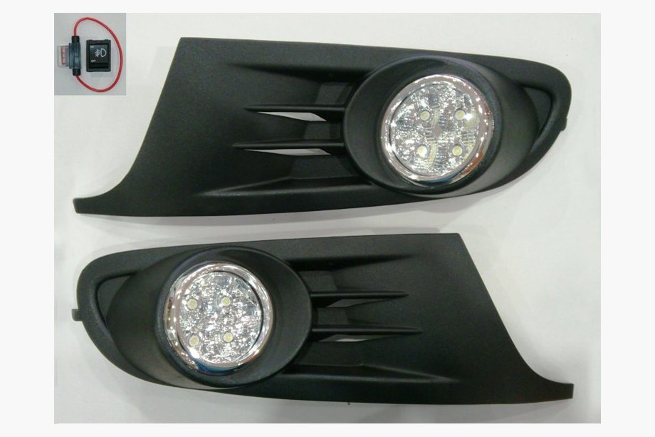Volkswagen Golf 6 2008–2014 Meglenke z LED vložki Image