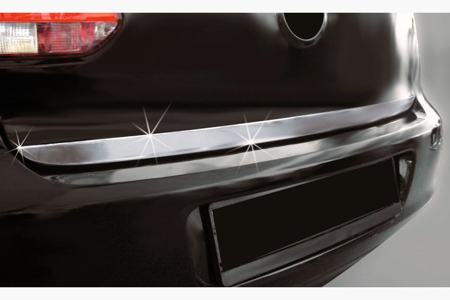 Volkswagen Golf 6 2008–2014 Nerjaveča zaščitna letvica roba prtljažnika Fotografija 1