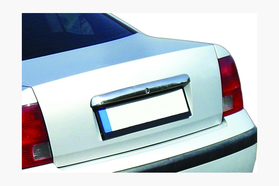 Volkswagen Passat B5 1997–2005 Kromirana letvica nad registrsko tablico (1996-2000, nerjaveče jeklo) Image